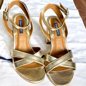 Margaux NY Uptown Sandal in Platinum